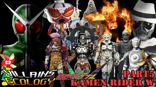 [Villains Ecology] ตัวร้ายจาก Kamen Rider W :Part 5 Dopants Movie /Special episode / Net Movie