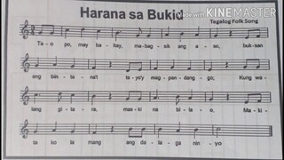 Harana sa Bukid - Tagalog Folk Song