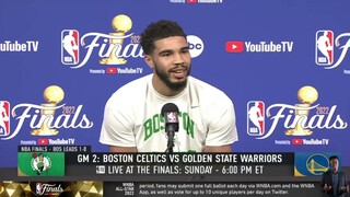 Jayson Tatum, Marcus Smart & Al Horford on Boston Celtics vs Warriors NBA Finals Game 2