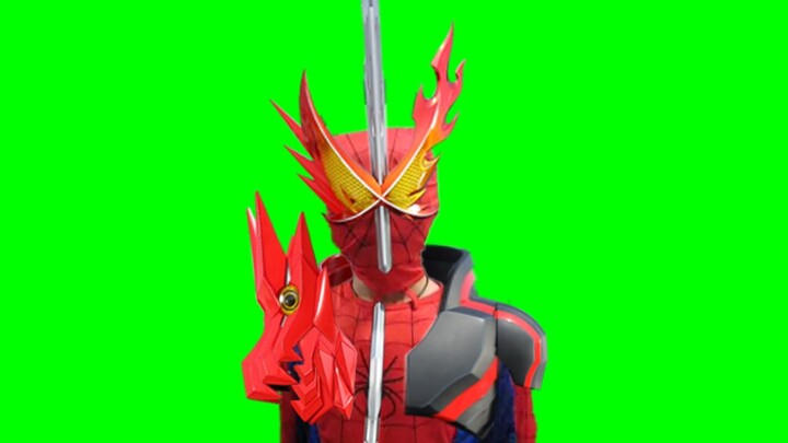 Spider Pigman แปลงร่างเป็น Kamen Rider Holy Blade.GB