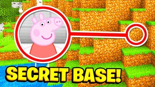 Minecraft: We FOUND PEPPA PIGS SECRET BASE! (Ps3/Xbox360/PS4/XboxOne/PE/MCPE)