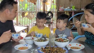 Con Này Ăn Được Hả Cha ? Bữa Cơm Ngon Chỉ Tốn Một Ngàn Đồng|ATML &FAMILY T59