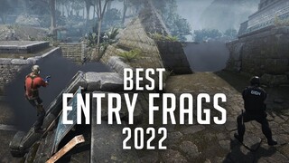 THE BEST PRO ENTRY FRAGS OF 2022! (SICK BOMBSITE OPENINGS!) - CS:GO