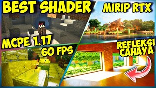 NEW!! 3 Best Shaders MCPE 1.17 Smooth || Realistic Shaders dan No Lag shaders mcpe || #rtx #shaders