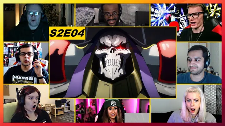 Overlord S2 Episode 04 Reaction Mashup!!