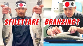 Sfilettare Branzino? Stilo Giapponese