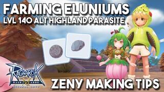 FARMING ELUNIUMS USING LVL 140 ALT (CHILL FARMING) - RAGNAROK MOBILE