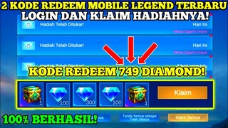 UPDATE! 2 KODE REDEEM ML 2023 HARI INI | KODE REDEEM MOBILE LEGENDS TERBARU MARET 2023