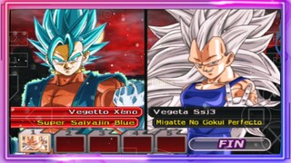 VEGETTO XENO SSJ BLUE VS VEGETA SSJ 3 ULTRA INSTINC - DB MOD ANDROID GAMEPLAY
