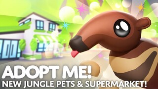 🦜 Jungle Pets & Supermarket Update! 🛒 Adopt Me on Roblox ✨