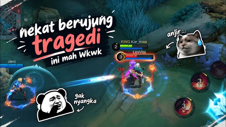 langsung dikeroyok tuh wkwkw