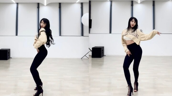 【金子涵】173长腿辣妹 高跟鞋性感热辣欧美风舞蹈COVER