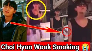 End of His Career || Choi Hyun Wook Caught Smoking in Public in Seoul