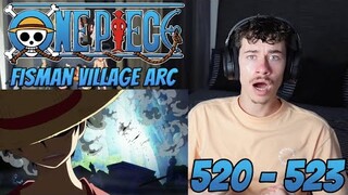 Everyone is Gathered! Luffy, Zoro and Sanji vs Pacifistas! | One Piece - 520 - 523 | Reaction