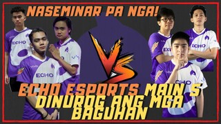 ECHO ESPORTS MAIN 5 NAG-SEMINAR NG MGA NEW MEMBERS