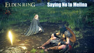 Elden Ring - What happens if you say No to Melina Joining you?