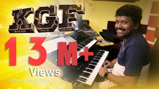 KGF Theme Music| Anoop Kovalam | Live Programming| KGF| Yash