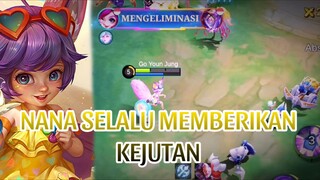 NANA SELALU MEMBERIKAN KEJUTAN