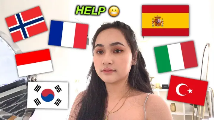 DOING MY MAKEUP IN DIFFERENT LANGUAGES!! (Philippines) | Cheska Dionisio
