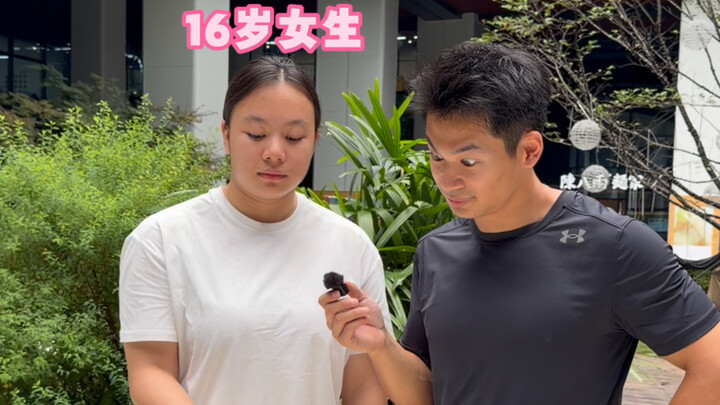 Interviewing a girl and running into a super-strong young lady?