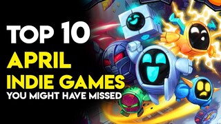 Top 10 April Indie Games you might have missed on Steam