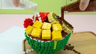 Lego Bingsu - เลโก้ในชีวิตจริง 17 / Stop Motion Cooking & ASMR