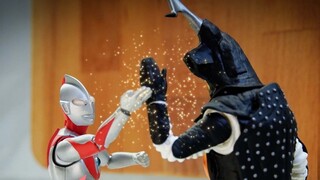 [Stop-motion animation] 300 hours of hard work to rewrite history with SHF! The first Ultraman VS Ze