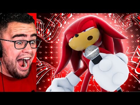 Reacting to KNUCKLES Sings A SONG! (Sonic)