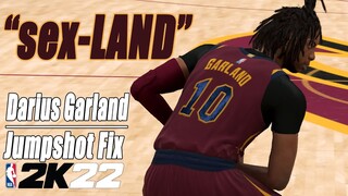 Darius Garland Jumpshot Fix NBA2K22