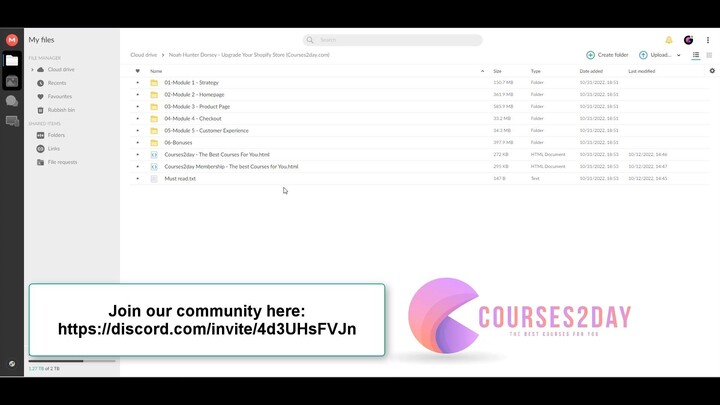 Noah Hunter Dorsey - Upgrade Your Shopify Store Download