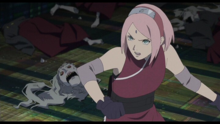 NARUTO.. Sakura the power of slap