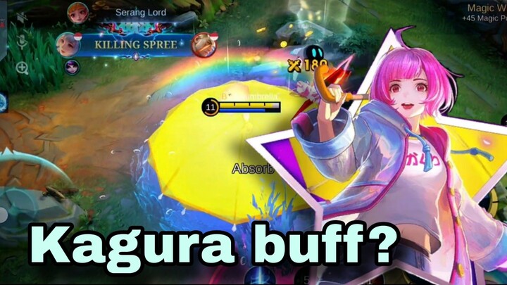 Kagura di buff skil 1nya cepet bngt😭