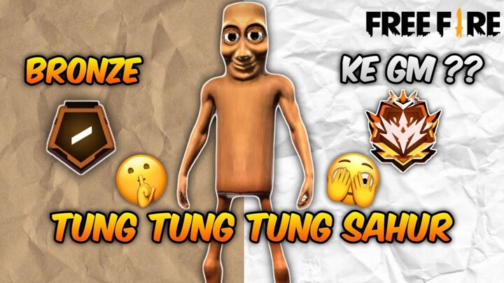 NAMATIN FREE FIRE CLASH SQUAD 100 PERTANDINGAN PAKE BUNDLE TUNG TUNG SAHUR