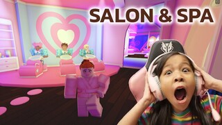 [ Roblox ]  วันว่างๆ ทัวร์ร้านสปาแอนด์ซาลอน Salon & Spa[ Roblox ]