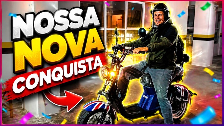 COMPRAMOS UMA SCOOTER ELETRICA
