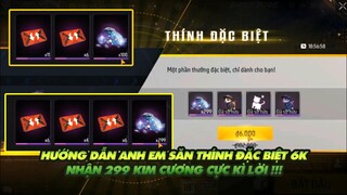 Free Fire | Hướng dẫn anh em cách săn thính 6k được hẳn 299 kim cương !!!