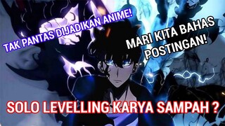 SOLO LEVELING KARYA SAMP4H ? MARI KITA BAHAS SAMA2 - Membahas Argument Tentang Solo Leveling