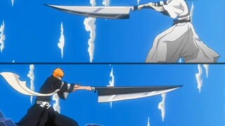 "Cut out unnecessary dialogues" BLEACH The classic duel in history! Instinct vs. Zangetsu! How shock