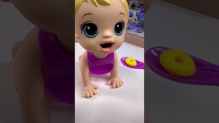 Baby Alive Lil Snacks 👧#babyalive #asmr #shorts