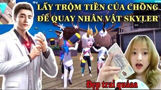 [FreeFire]Alice Chơi Liều Lấy Tiền Của Anh Thắng Để Quay NV SKYLER Vì Nó Quá Đẹp Trai |HEAVY Alice