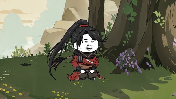 The protagonist is really a jerk. He loots the loot after others kill the monster. Episode 4 makes l