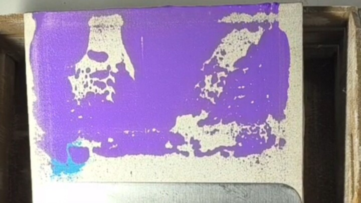abstract Darth Vader Lilas