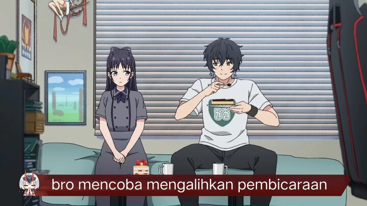 #KompetisiKreasiUnggahan3 , si bro malah mengalihkan pembicaran pas dibilang sok keren