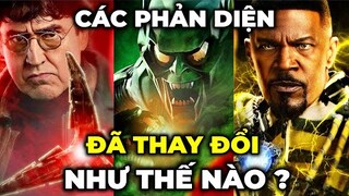 CÁC PHẢN DIỆN TRONG SPIDER-MAN: NO WAY HOME khác bản gốc của họ như thế nào ?