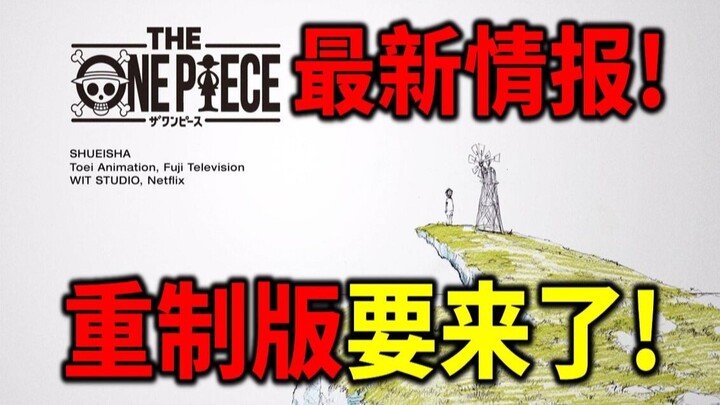 【海贼王】重制版最新消息来了！删减原创动画！宣传图竟然有藏伏笔！