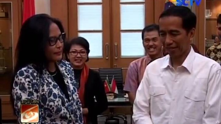 Jokowi - Dubes Suriname Berbahasa Jawa