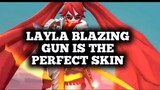 PERFECT SKIN FOR LAYLA - BLAZING GUN | WIKCEDVASH | MLBB