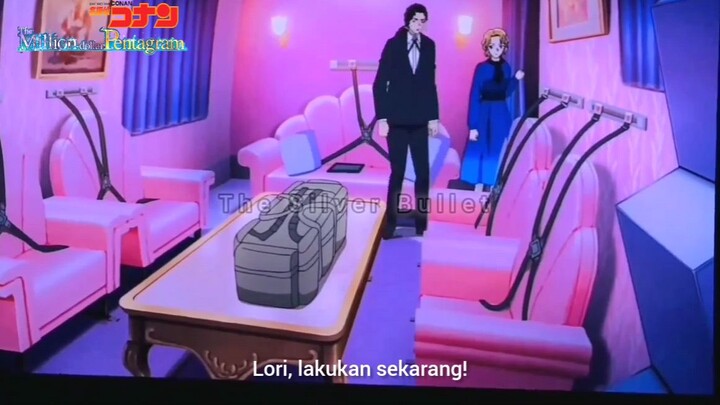 Peringatan Spoiler (  Detective Conan Movie 27 ) Lori - Momiji membantu Heiji & Conan