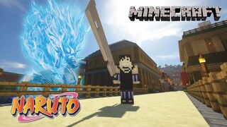 7 ดาบนินจาซาบูซะ!! คาถาน้ำ ระเบิดน้ำมังกรวารี!! | Minecraft Naruto Anime Ep.8