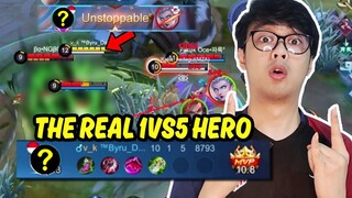 PLIS MOONTON JANGAN NERF INI HERO, LAGI SUKA PAKENYA, EZ BANGET 1VS 5